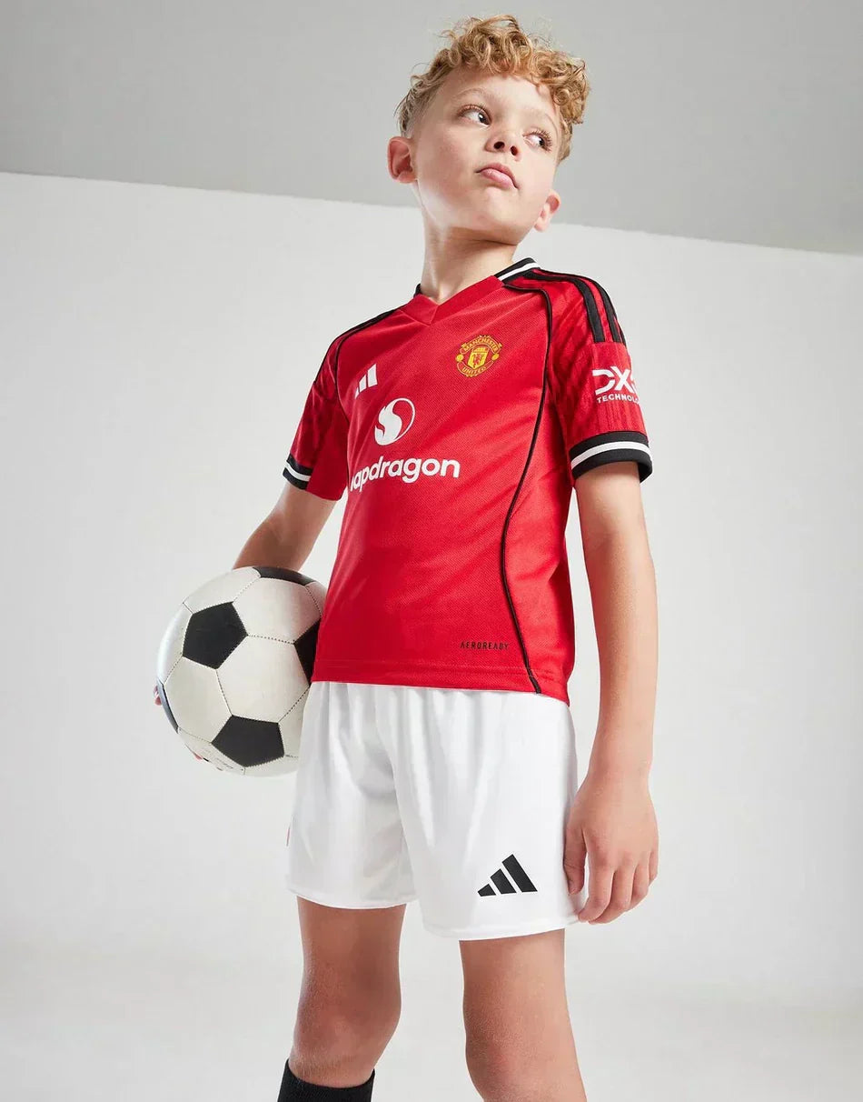 Manchester United thuistenue voor kinderen 2025-26