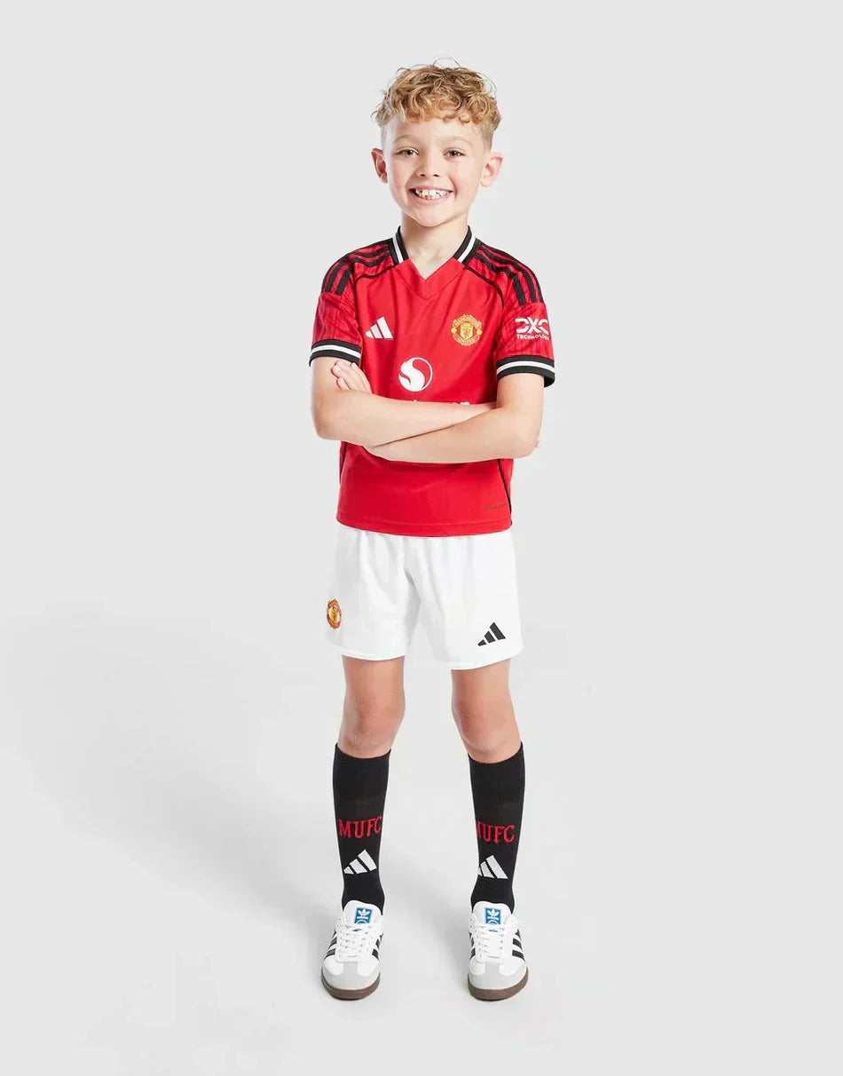 Manchester United Heim-Fußballtrikot für Kinder 2025/26