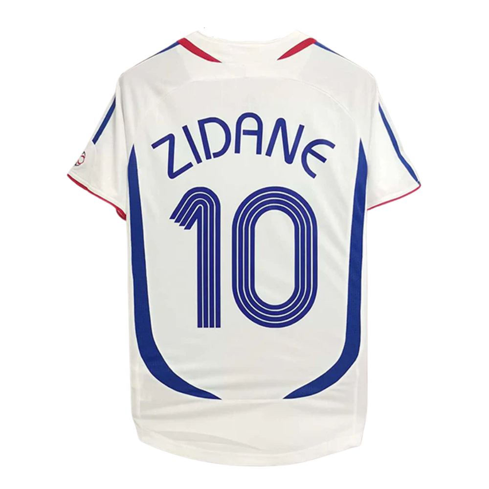 RETRO FRANCE 'ZIDANE 10' LEGENDS AWAY SHIRT 2006
