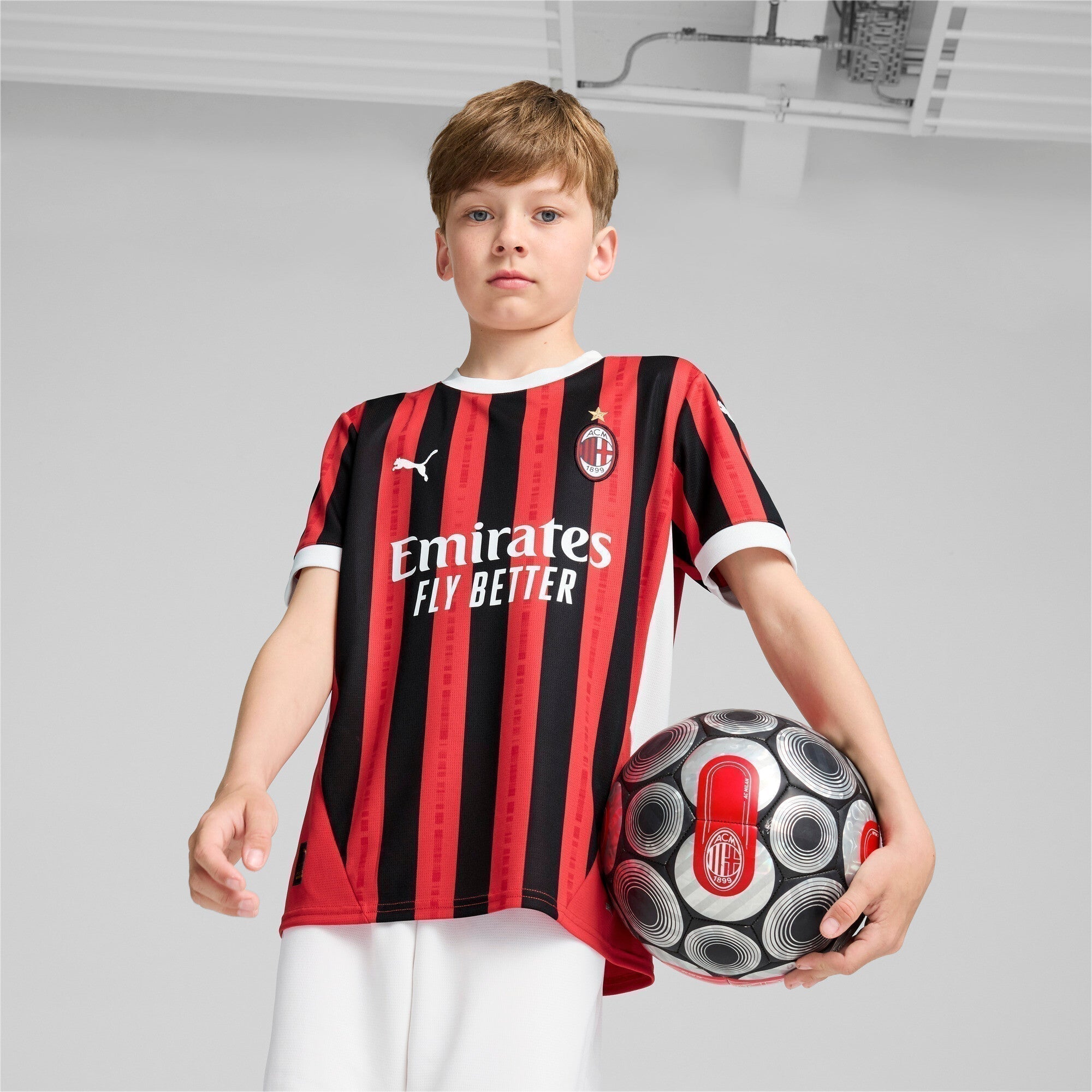 AC Milan kindervoetbaltenue 2024/25 Thuis