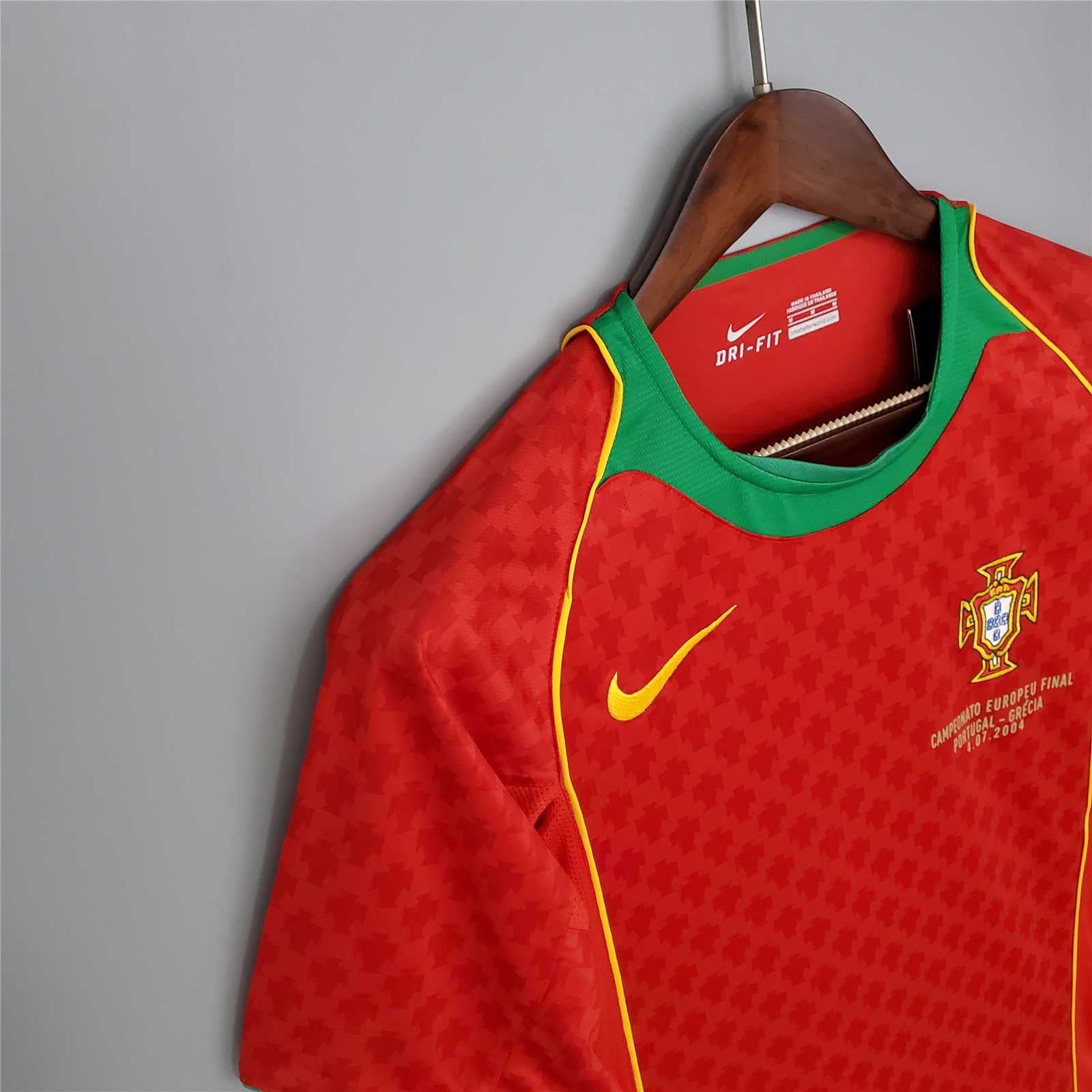 Portugal Retro 2004 Jersey – Classic Euro 2004 Kit