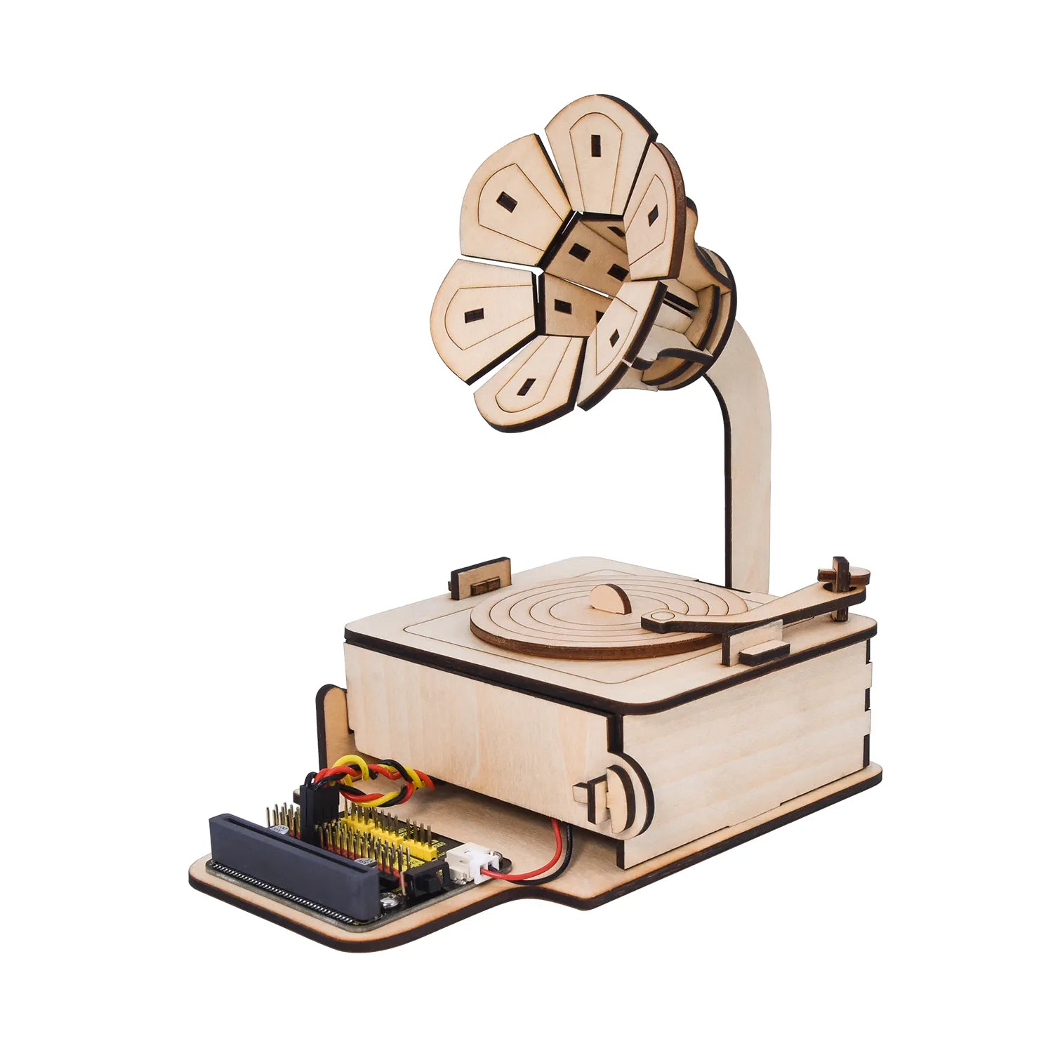 Kit per fonografo a luce controllata con micro