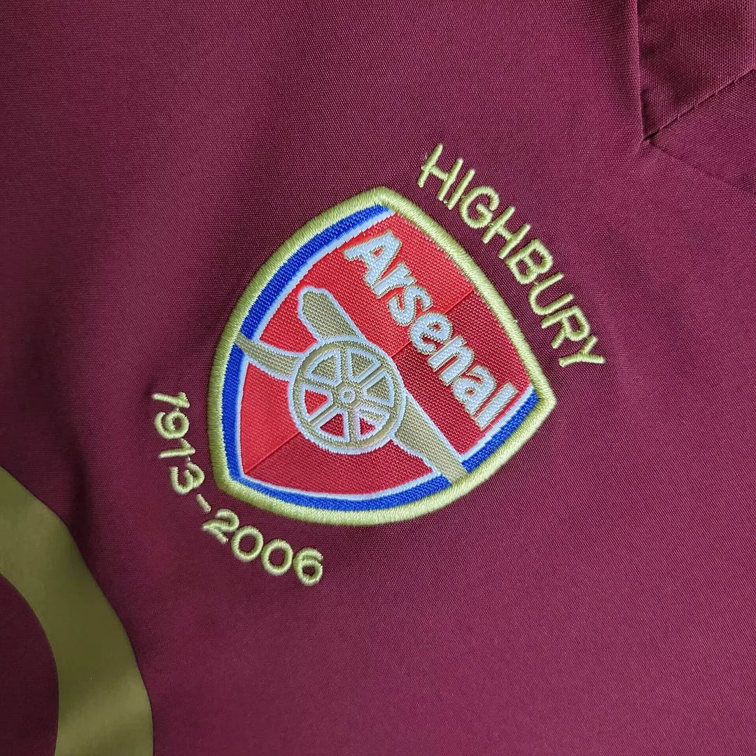 Arsenal Highbury Auswärtstrikot 2005-2006 - KINDERSET