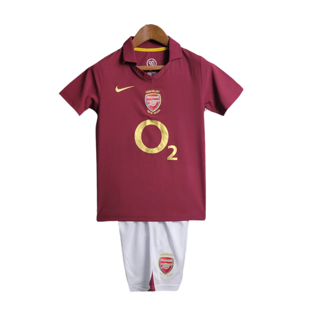 Arsenal Highbury Away 2005-2006 - KIDS SET