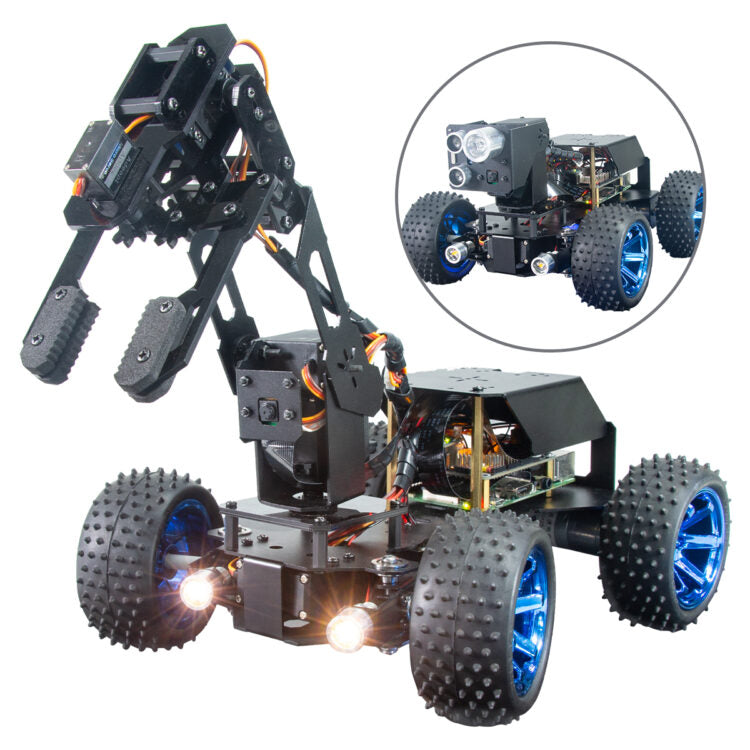 Kit di auto robot intelligenti 2 in 1 a trazione integrale