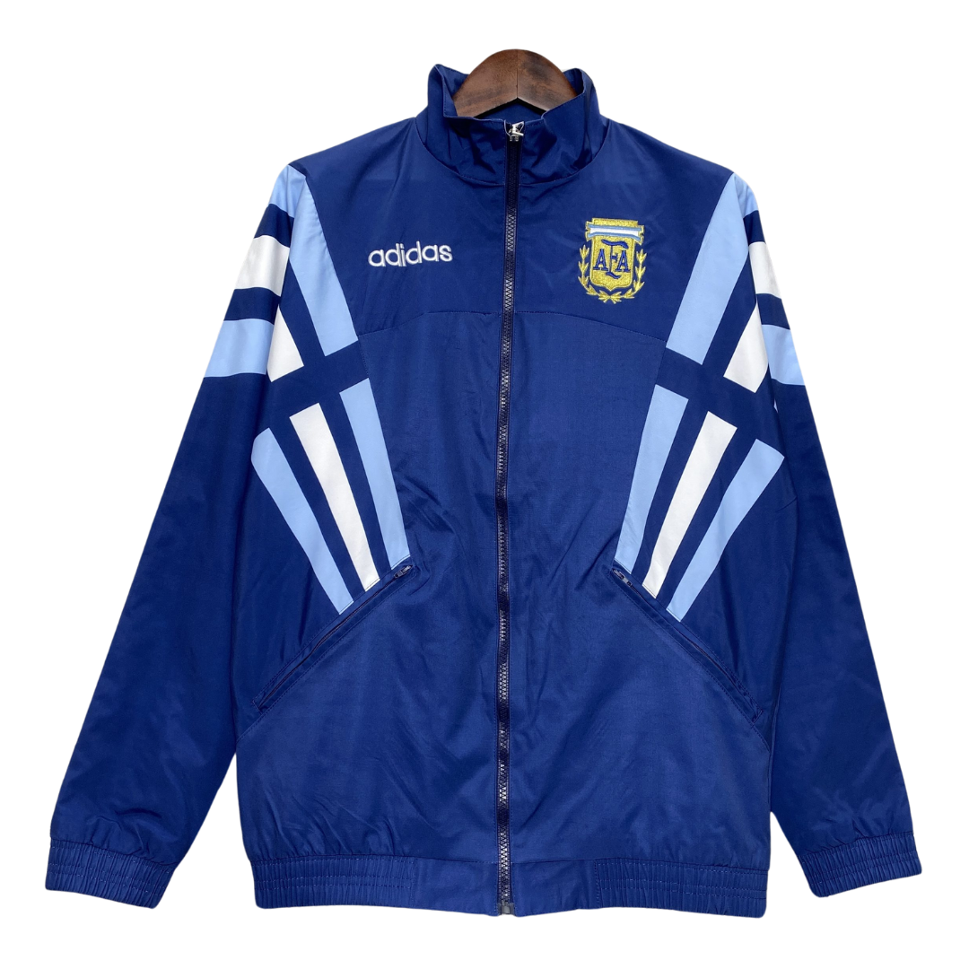 Chaqueta Rompevientos Retro Argentina - Azul