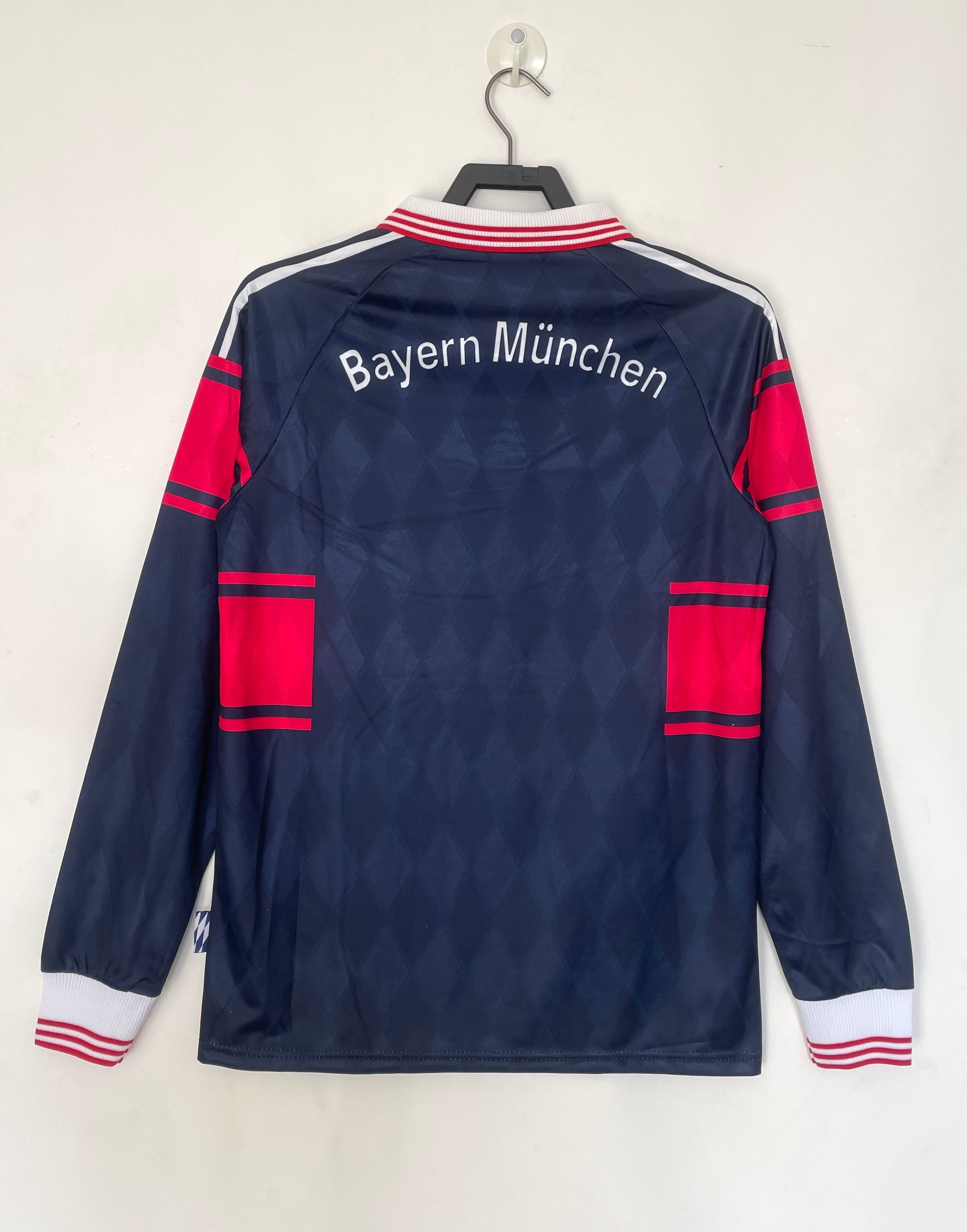 Camiseta de Visita de Manga Larga Bayern München - 1997-99