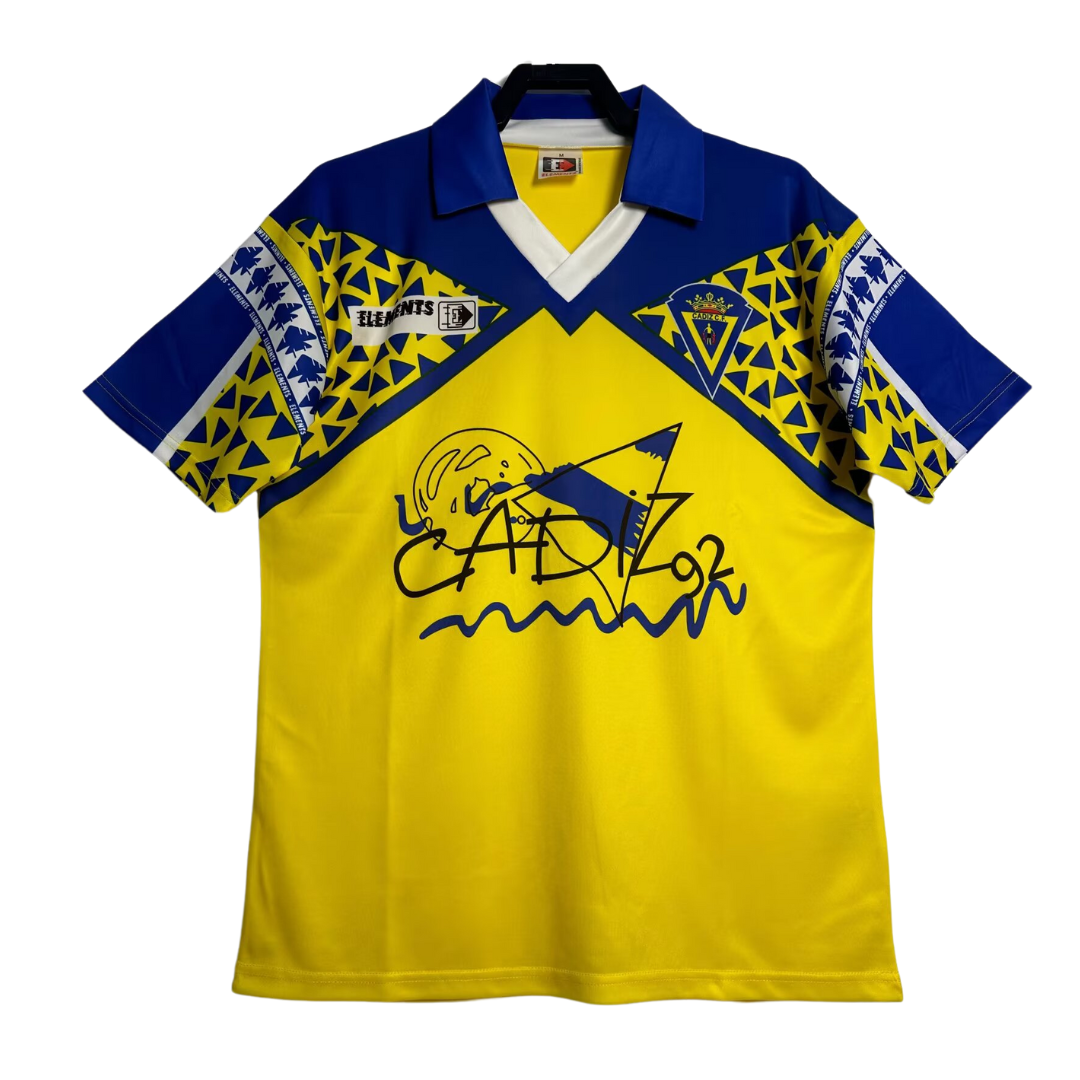 Camiseta de local de Cádiz CF - 1991-1992