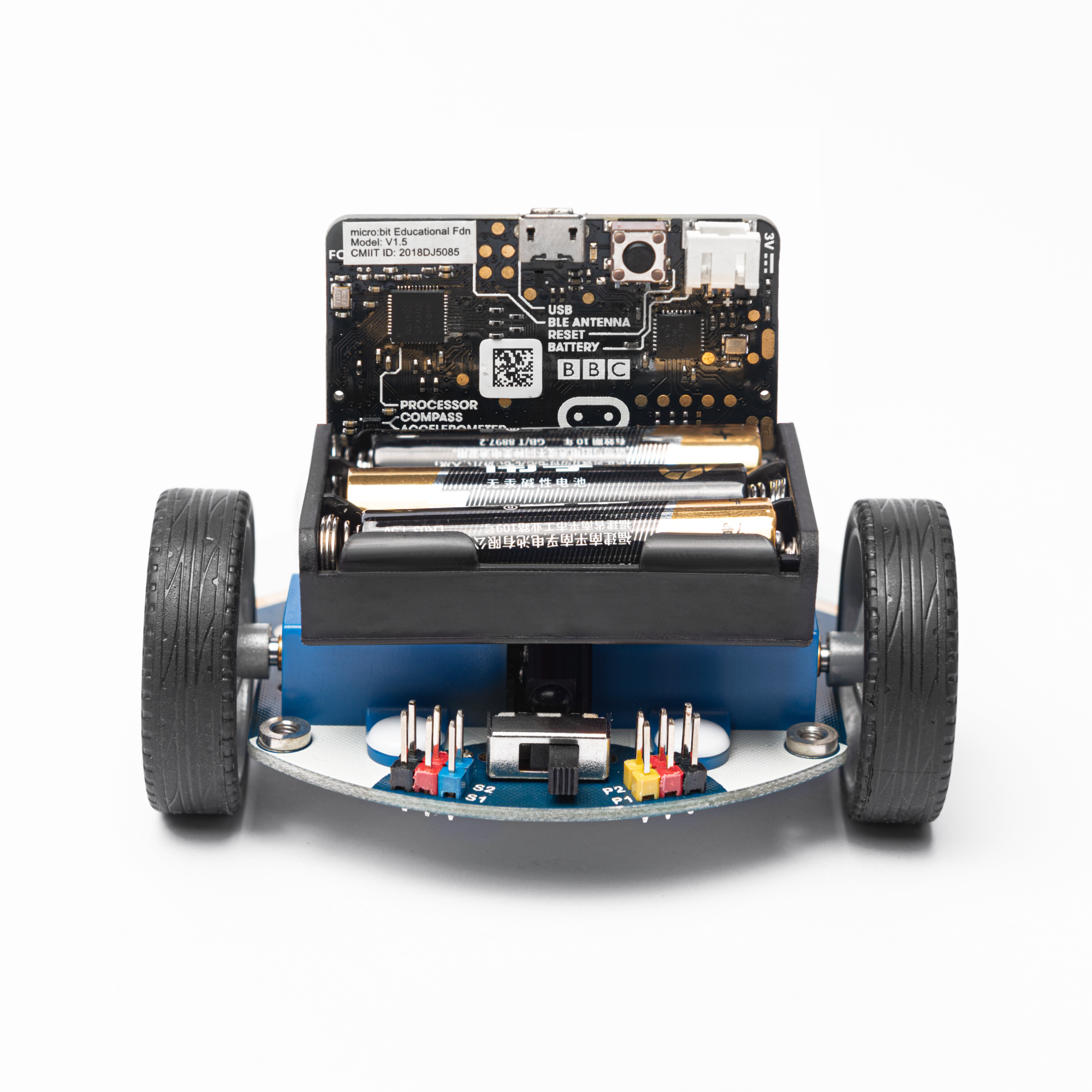 Kit auto robot intelligente Cutebot per micro:bit