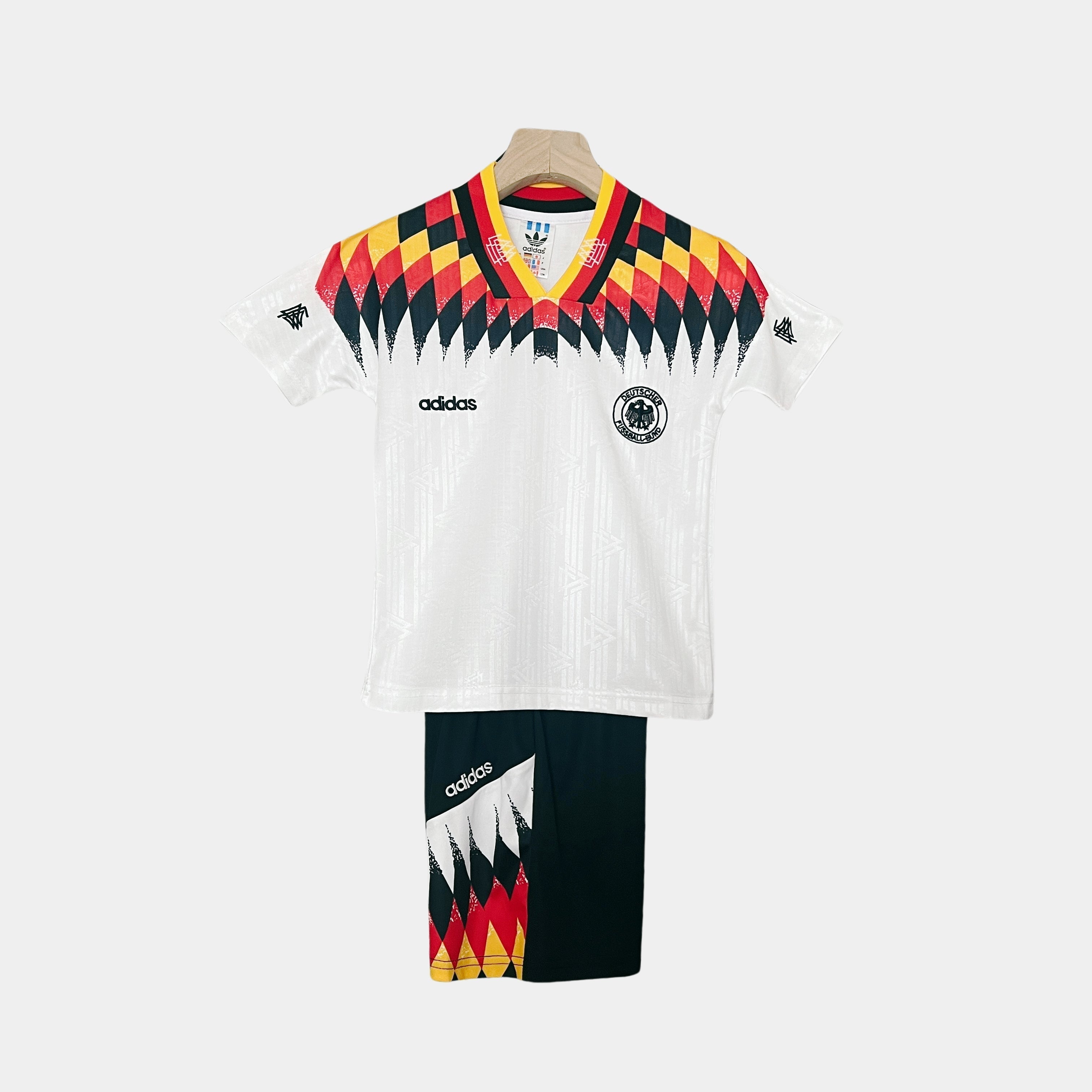 Retro Deutschland Kinder-Trikot WM 1994 Heimtrikot