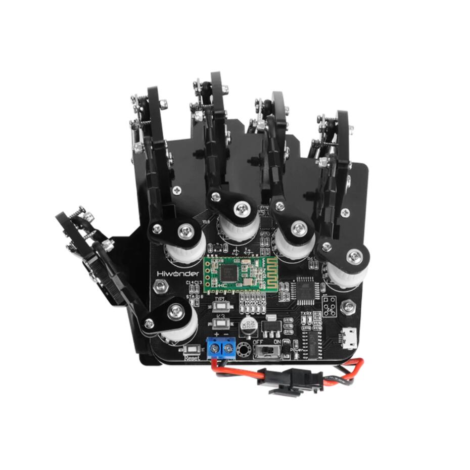 Guanto somatosensoriale senza fili per il controllo dei robot