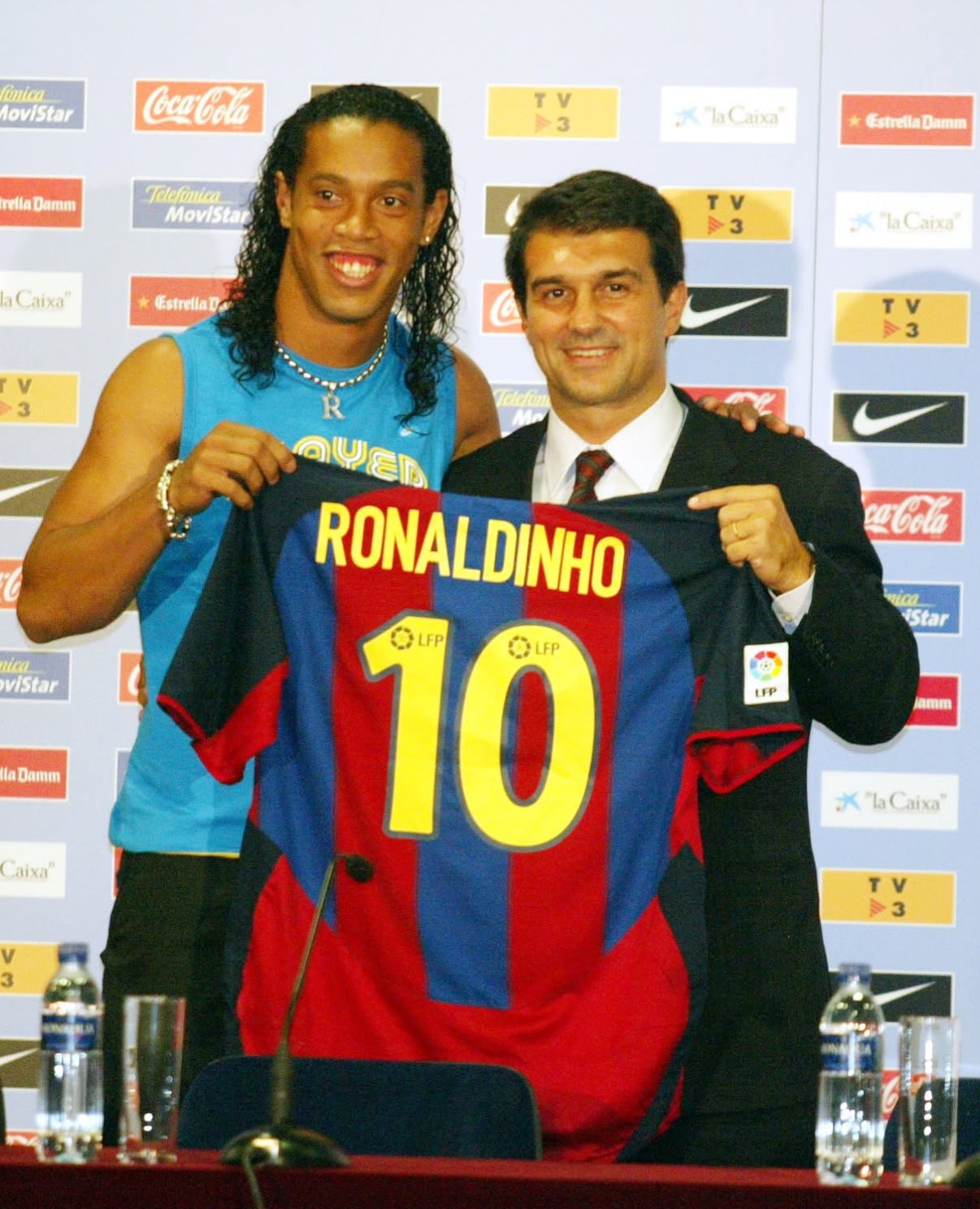 FC Barcelona 2003-2004 Retro Jersey