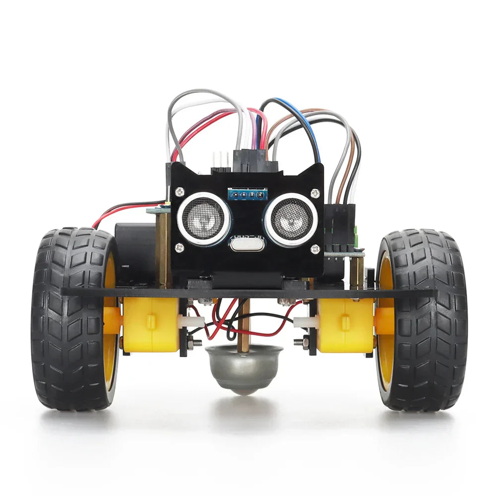 Kit di base per auto robot intelligente Arduino a 2 ruote motrici