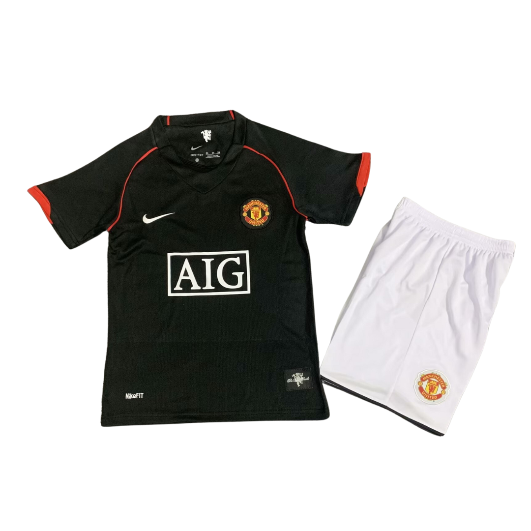 Manchester United Away 2007-08 - KIDS SET