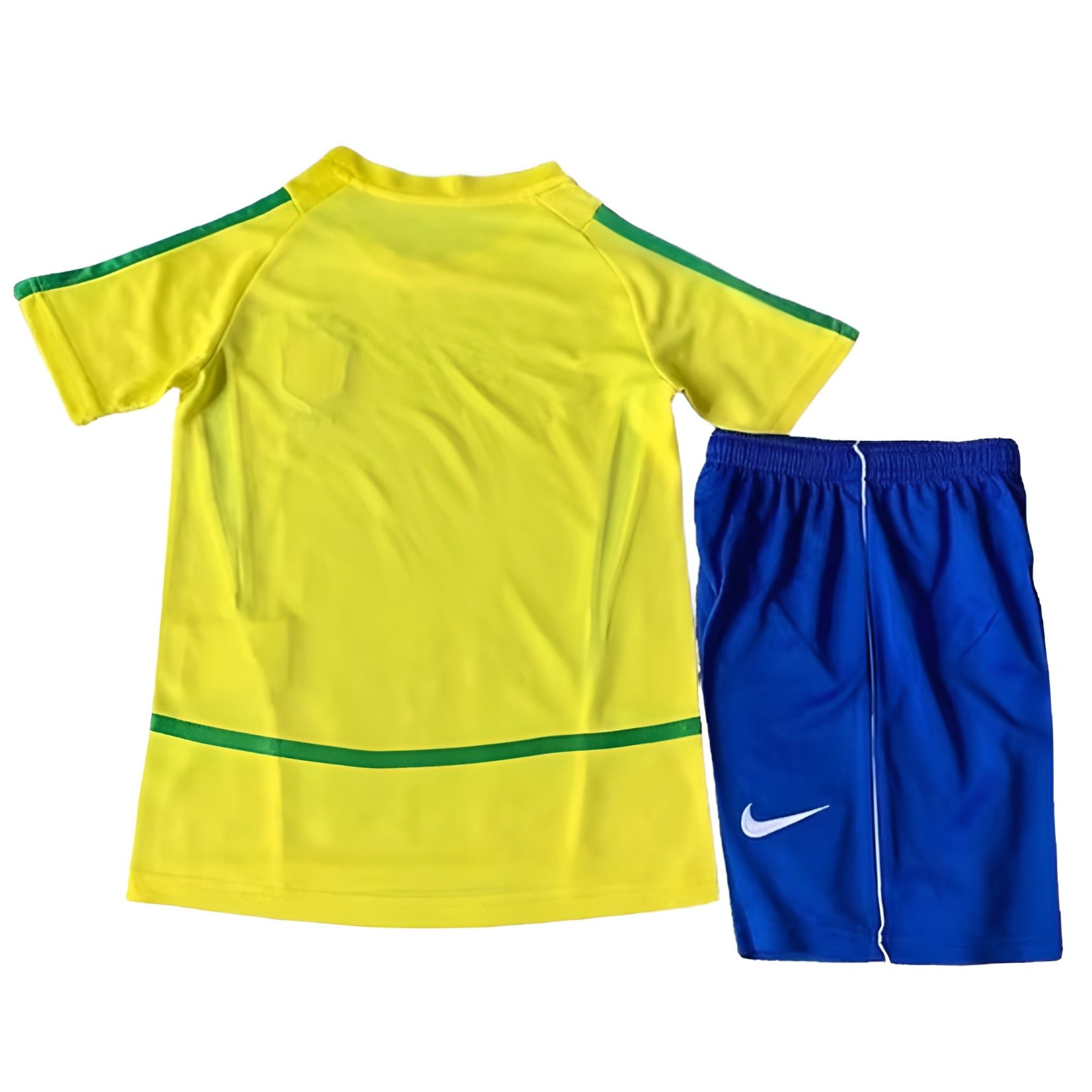 Retro Brasilien Heimtrikot für Kinder 2002 Fußballtrikot