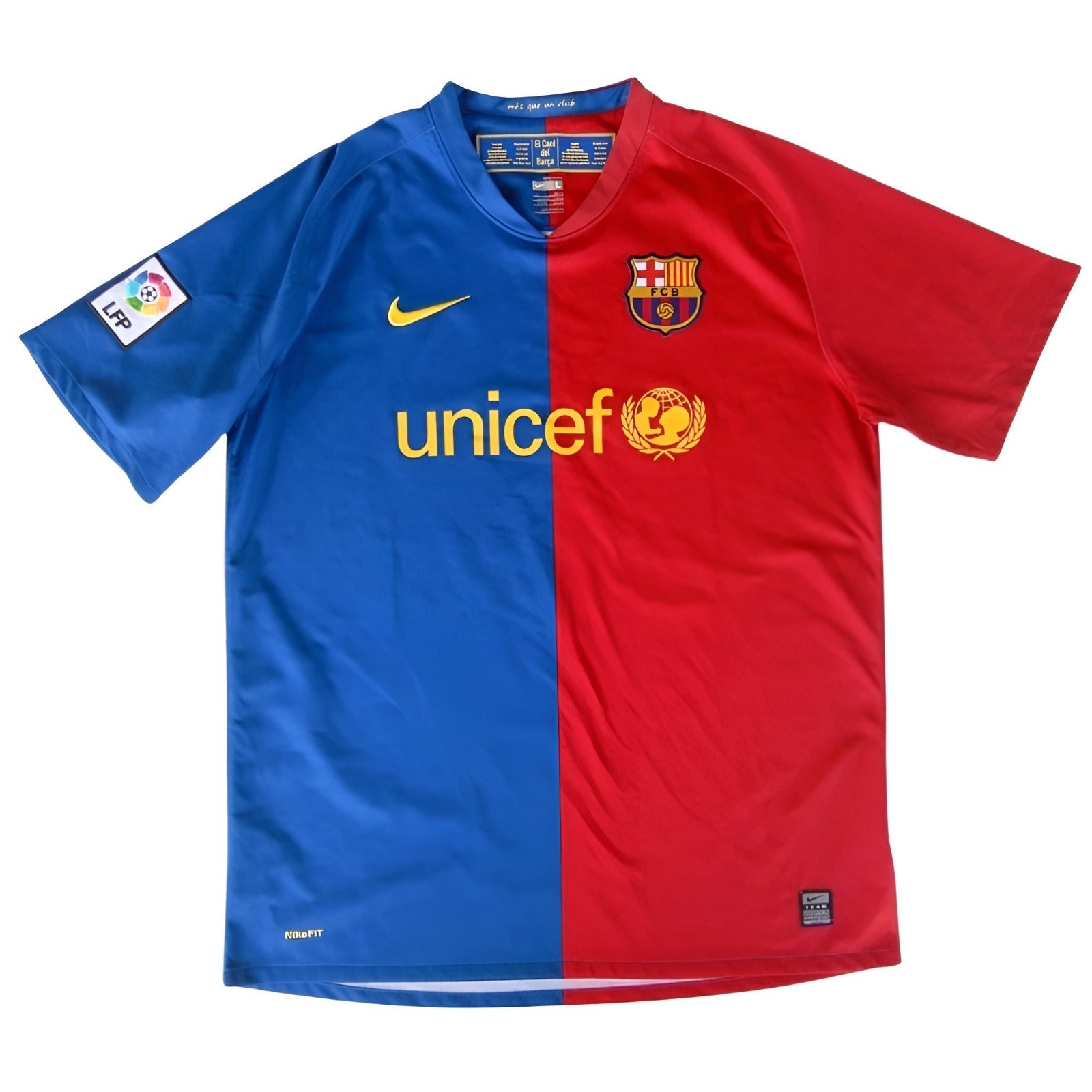 Retro Barcelona Home Shirt 2008/2009 Football Shirt