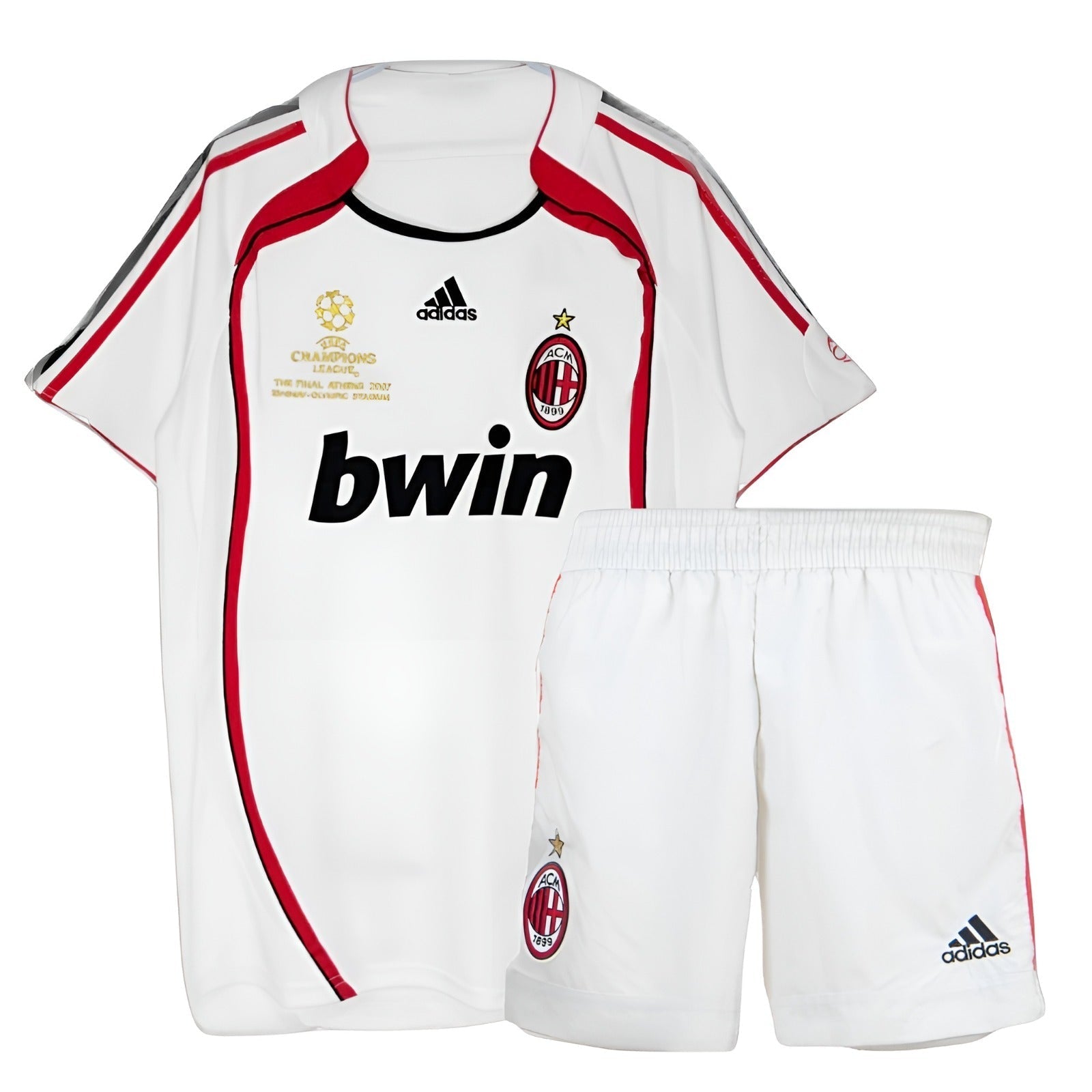 Retro AC Milan Away Kids Kit 2006/2007 Football Shirt