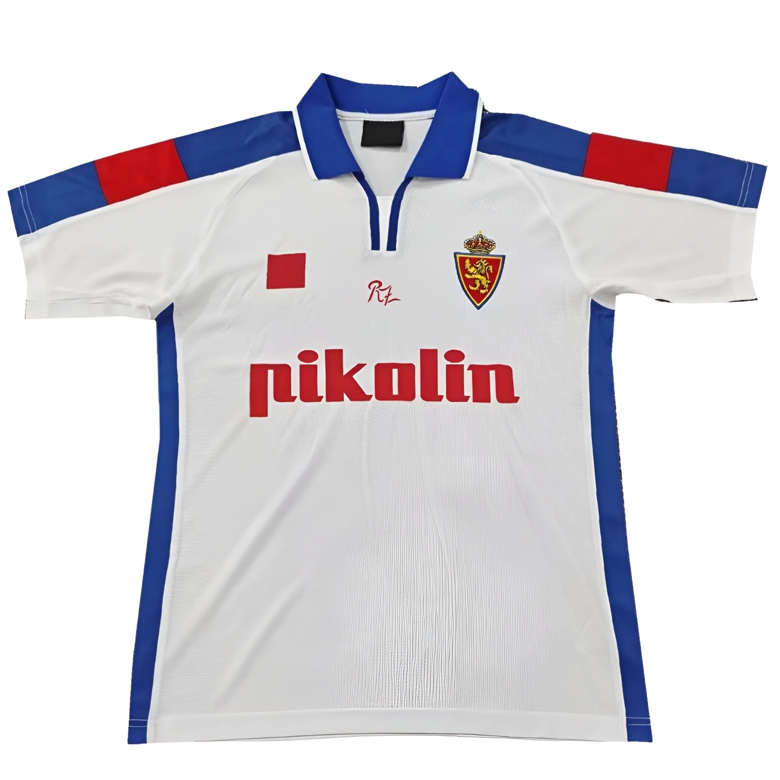 Retro Real Zaragoza Home Shirt 1997/1998 Football Shirt