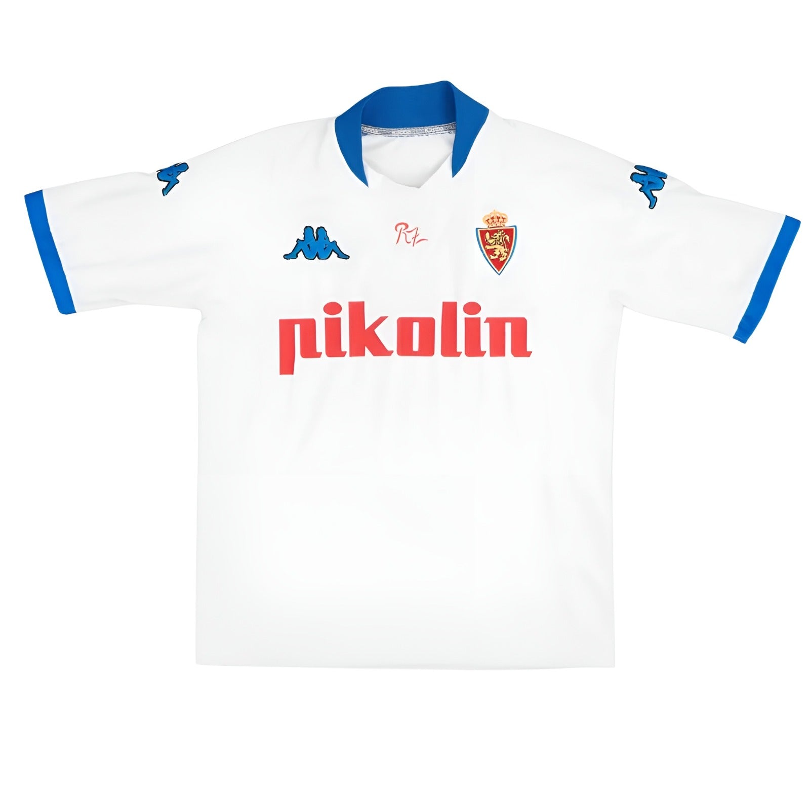 Retro Real Zaragoza Home Shirt 2001/2002 Football Shirt