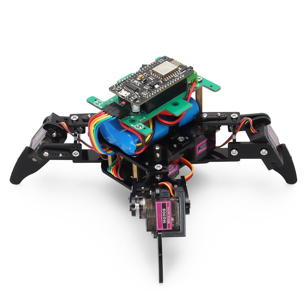 Kit robot ragno quadrupede controllato via Wi-Fi