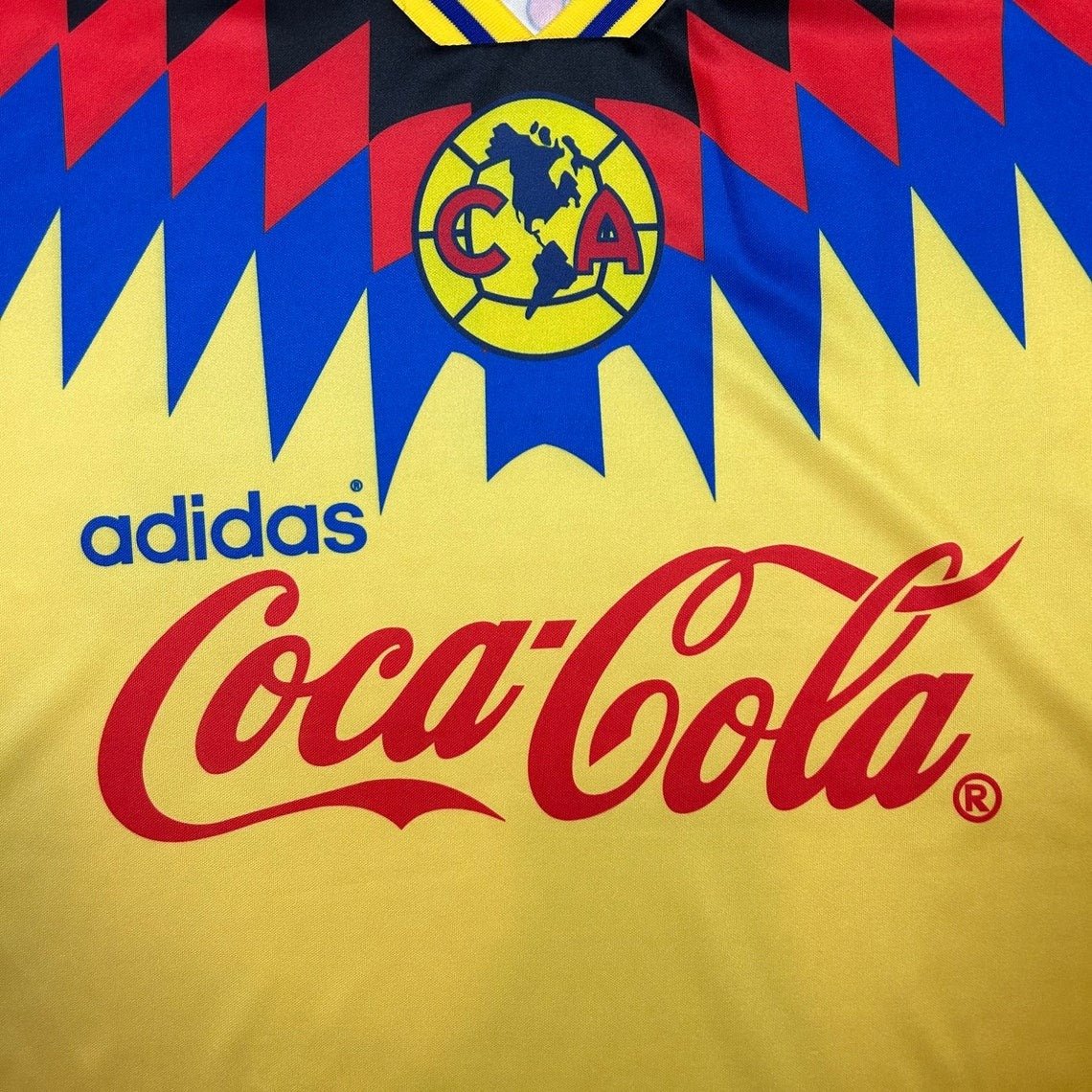RETRO CLUB AMERICA HOME 'SOL' SHIRT 1995/98