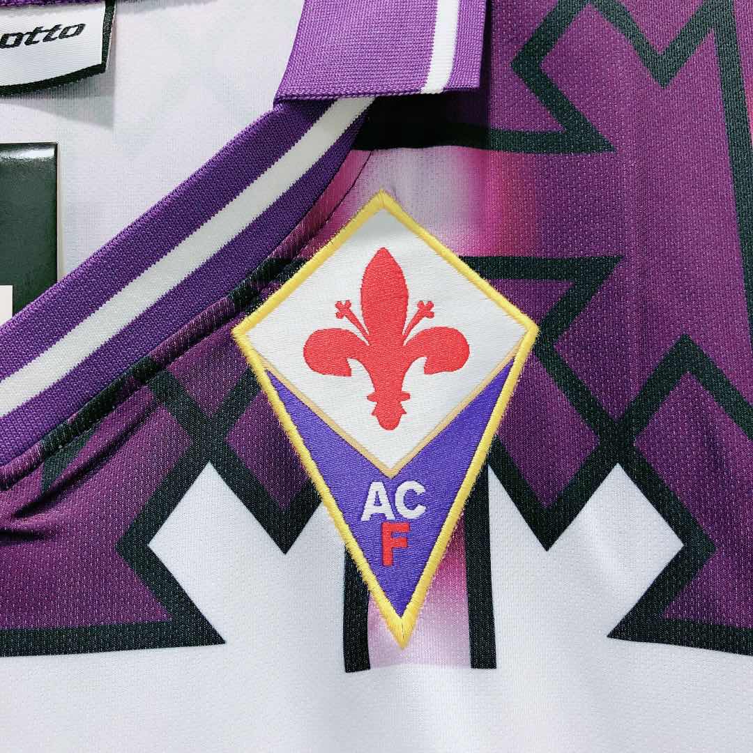 CAMISETA RETRO DE VISITANTE FIORENTINA 1992/93