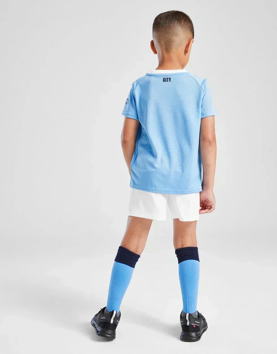 Manchester City kindervoetbaltenue 2025/26 - Thuis