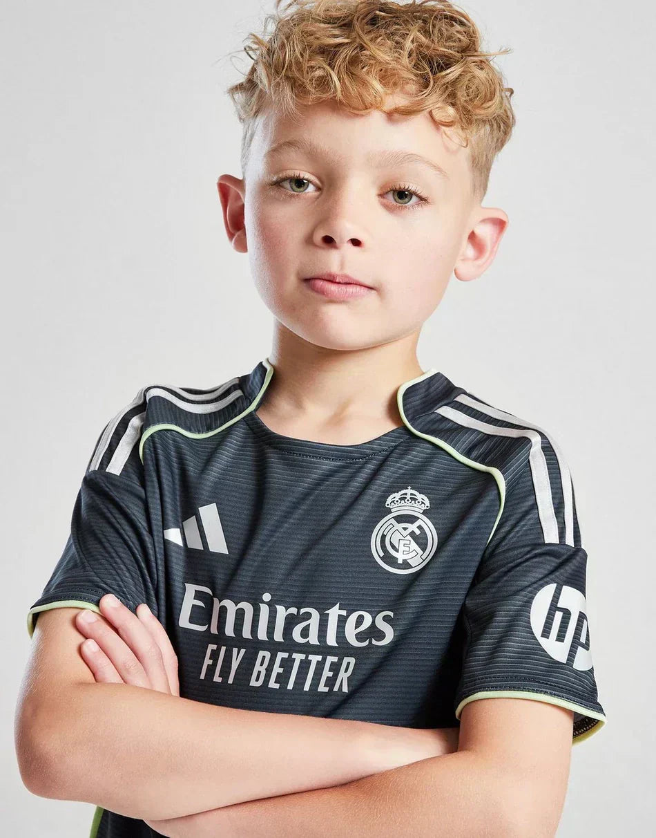 Real Madrid Auswärts-Fußballtrikot für Kinder 2025/26