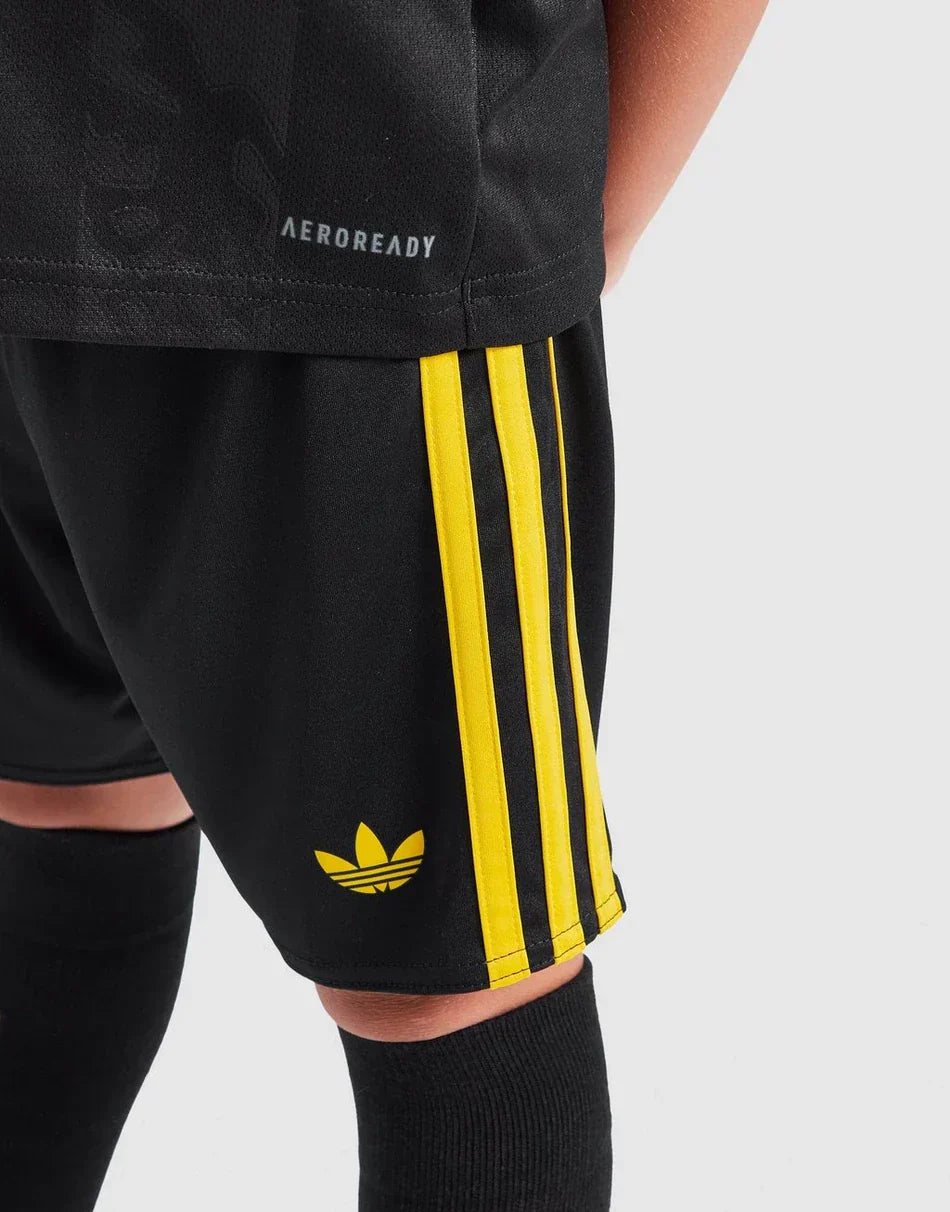 Manchester United Auswärtstrikot Mini-Kit für Kinder 2025/26