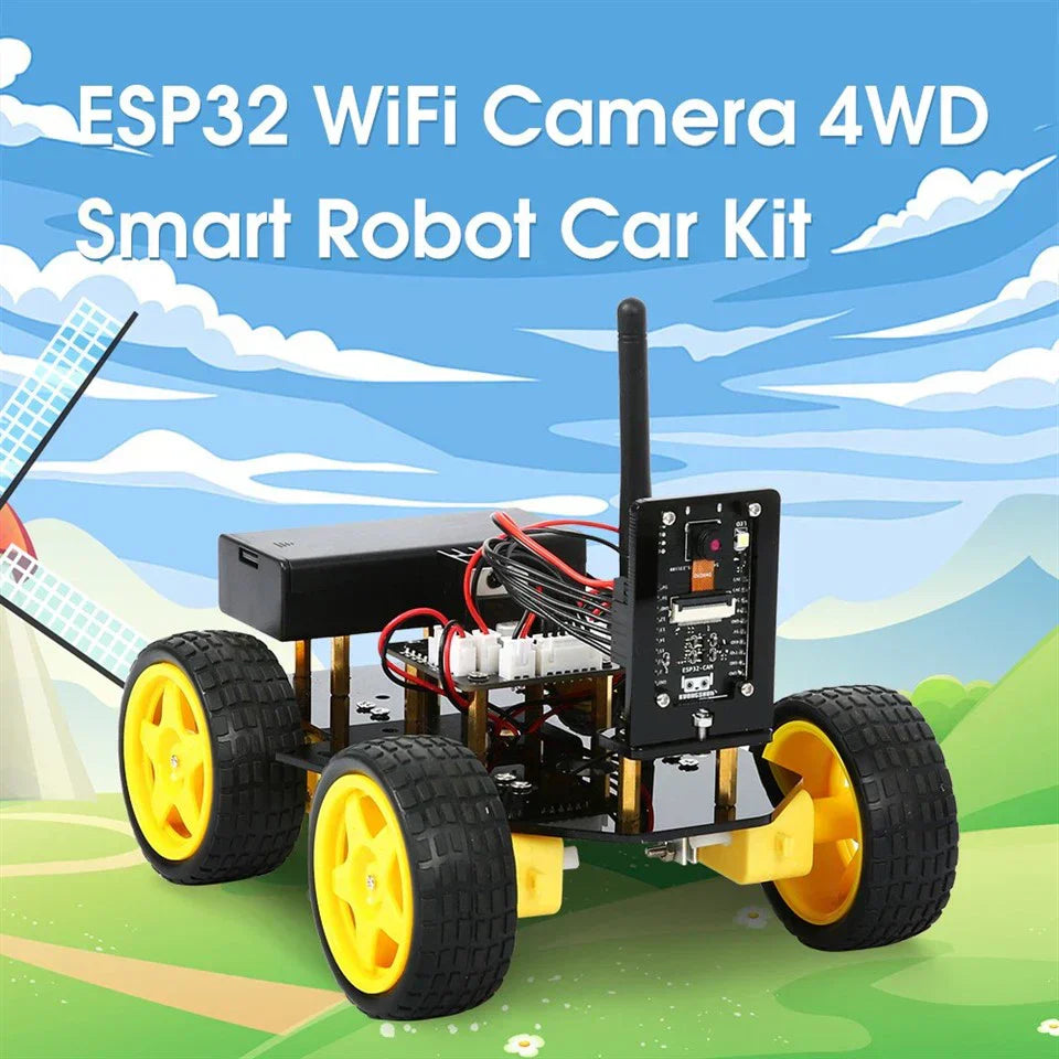 Kit auto robot con telecamera ESP32