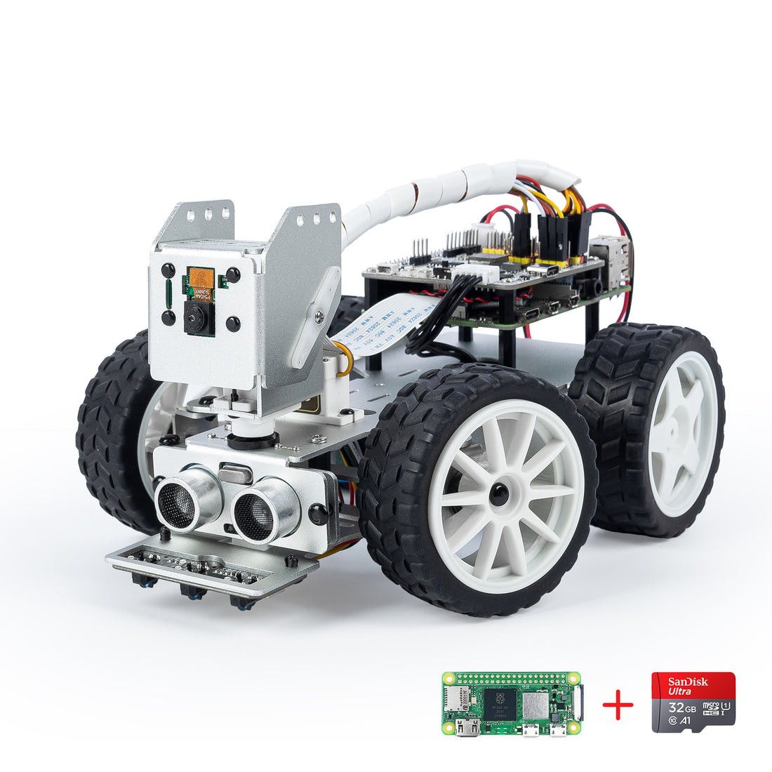 Kit auto robot intelligente per Raspberry Pi