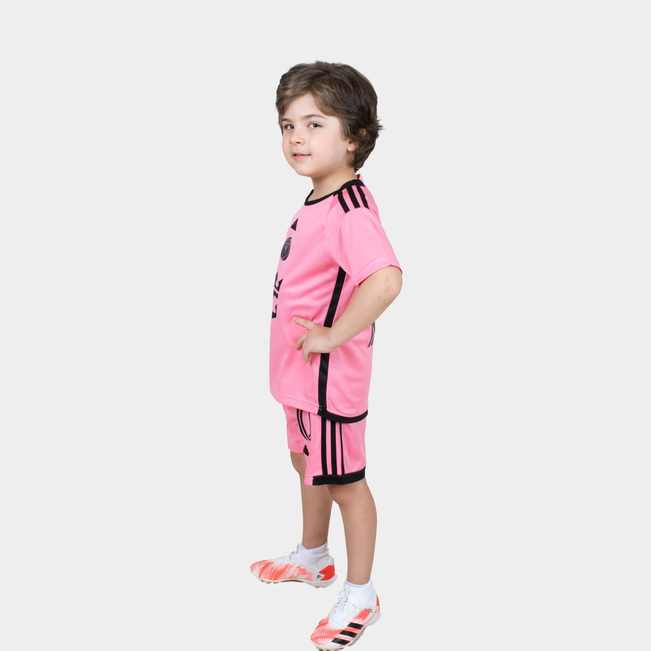 Messi Kinder-Fußballtrikot – Inter Miami 2024/25 Pink